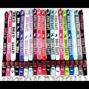 VS Pink Key Lanyards